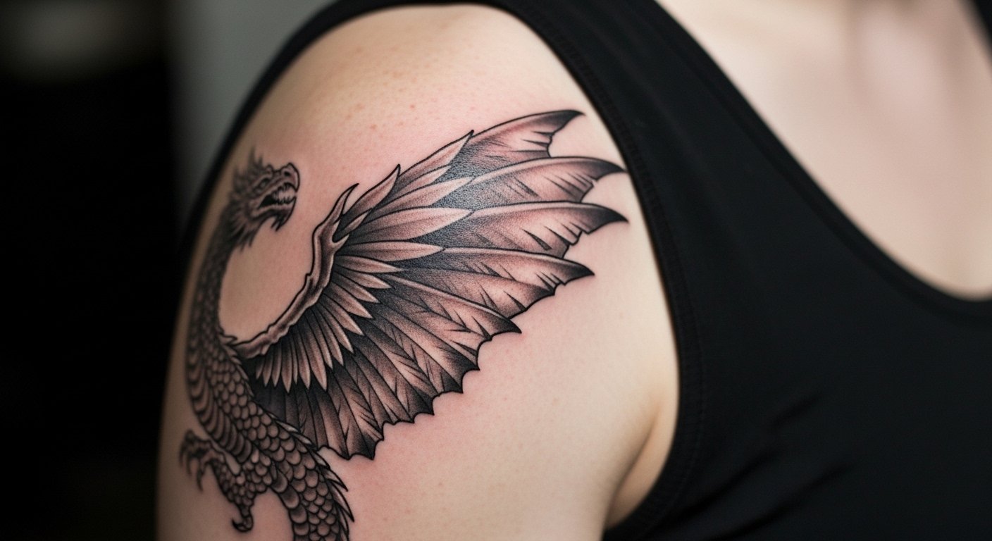 27 Realistic Fourth Wing Tattoo Ideas for Fans