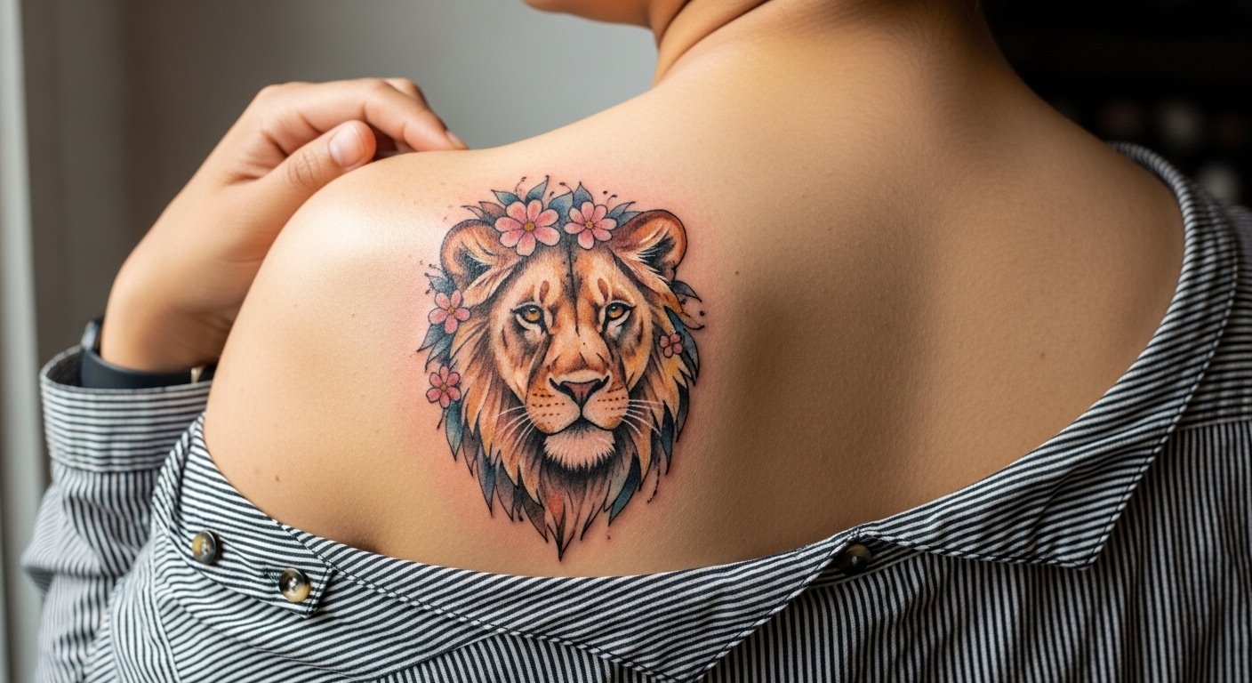 17 Elegant Female Lion Tattoo Designs That Feel Strong