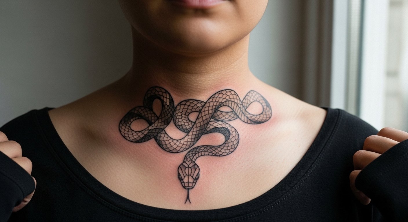 17 Sketch Style Snake Tattoo Designs That Feel Edgy